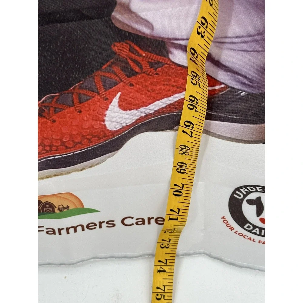St. Louis Cardinals  Nolan Arenado Growth Chart Flag Missouri Farmers care 73x26 - Picture 7 of 9